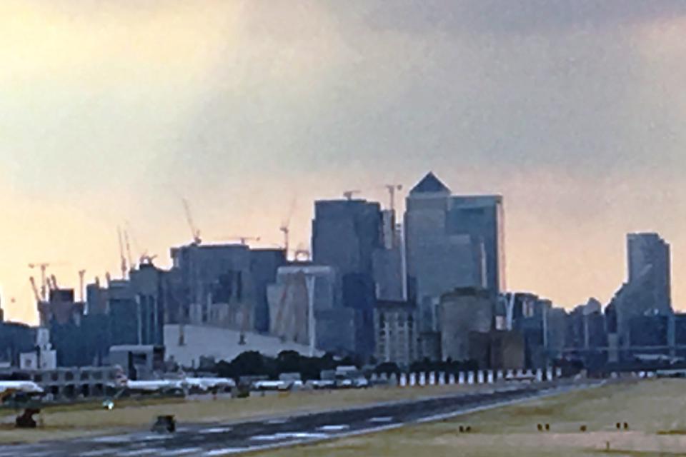 Canary Wharf and O2 image